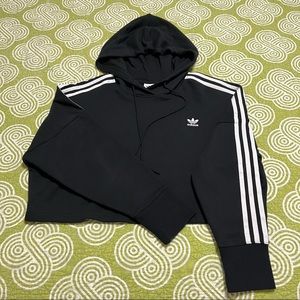 Adidas oversized cropped hoodie. Size small.